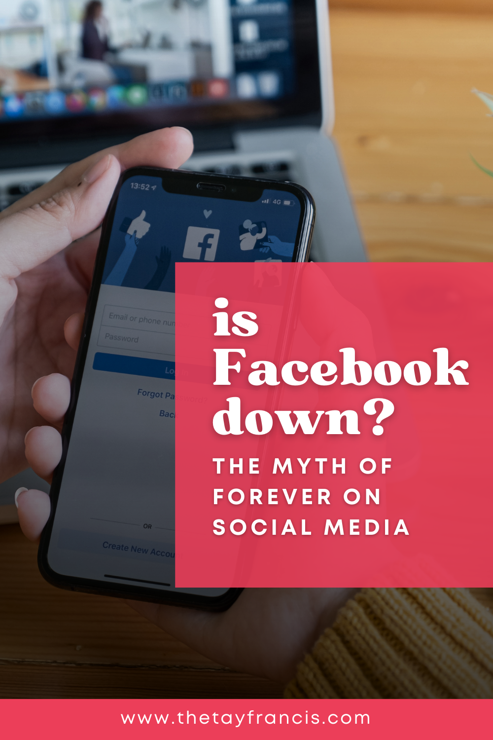 is Facebook down? the myth of forever on social media